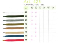 Art.425 Плоский тонкий шнурок 75 см