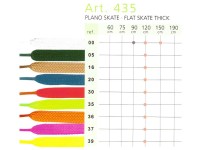 Art.435 Плоский широкий шнурок для коньков 120 см