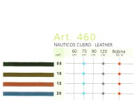 Art.460 Кожаные шнурки 120 см