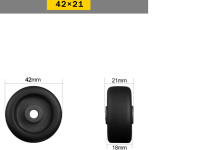 Колесо AK 42x21
