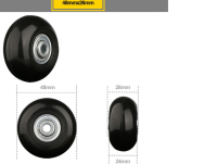 Колесо PU 48x26mm