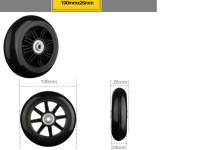 Колесо PU 100x26mm