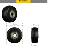 Колесо PVC 41x19mm