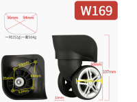 Колёса W169 низкие (2шт)