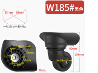 Колёса W185 низкие (2шт)