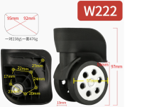 Колёса W222 низкие (2шт)