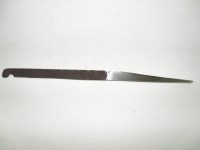 Нож сапожный узкий