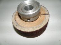 Барабан под шлифовальную шкурку (ширина 50 мм) дерево диам. 25 м