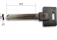 Заготовка ключа Mul-T-Lock 06 | D-184