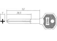Заготовка ключа KALE | FAYN4 | E-369