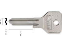 Заготовка ключа CISA CI-51D | G-162 | C5DE | CS119 | CSA80