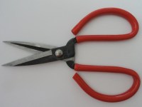 Ножницы обувные (красные ручки)